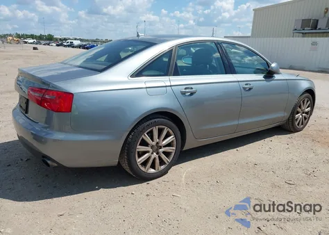 2013 Audi A6 2.0T Premium from USA, damaged, VIN WAUGFAFC4DN032217